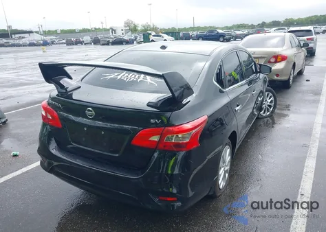 2018 Nissan Sentra Sv z USA, uszkodzony, nr VIN 3N1AB7AP6JY260951